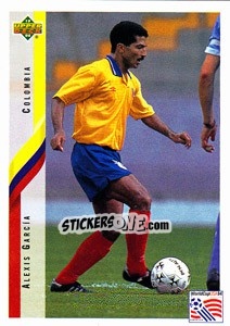 Figurina Alexis Garcia - World Cup USA 1994 n. 36 - Upper Deck