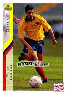 Sticker Victor Aristizabal - World Cup USA 1994 n. 37 - Upper Deck