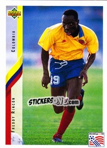 Figurina Freddy Rincon - World Cup USA 1994 - Upper Deck