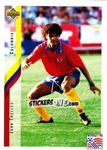 Sticker John Trellez - World Cup USA 1994 - Upper Deck