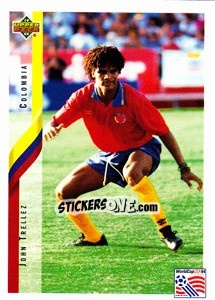 Cromo John Trellez - World Cup USA 1994 - Upper Deck