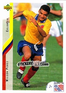 Sticker Wilson Perez - World Cup USA 1994 - Upper Deck