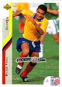 Cromo Wilson Perez - World Cup USA 1994 - Upper Deck