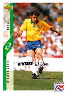 Sticker Ricardo Gomes - World Cup USA 1994 n. 53 - Upper Deck