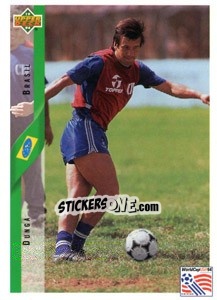 Sticker Dunga - World Cup USA 1994 n. 54 - Upper Deck
