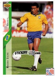 Sticker Mauro Silva - World Cup USA 1994 - Upper Deck