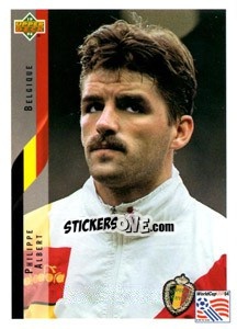 Sticker Philippe Albert - World Cup USA 1994 n. 83 - Upper Deck