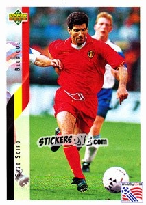 Cromo Enzo Scifo - World Cup USA 1994 - Upper Deck