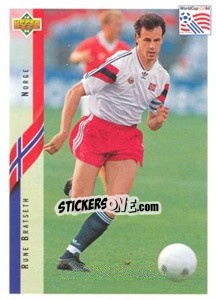 Sticker Rune Bratseth - World Cup USA 1994 - Upper Deck