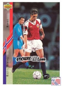 Cromo Kjetil Rekdal - World Cup USA 1994 - Upper Deck