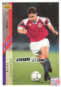 Sticker Oyvind Leonhardsen - World Cup USA 1994 n. 100 - Upper Deck