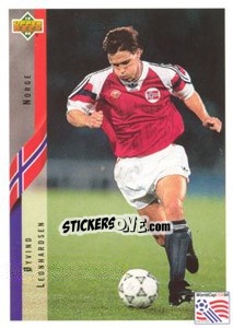 Cromo Oyvind Leonhardsen - World Cup USA 1994 - Upper Deck