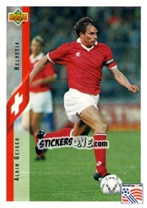 Cromo Alain Geiger - World Cup USA 1994 n. 107 - Upper Deck