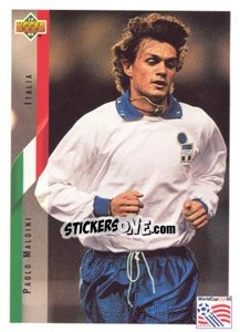 Sticker Paolo Maldini - World Cup USA 1994 n. 121 - Upper Deck