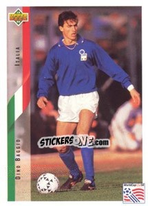 Sticker Dino Baggio - World Cup USA 1994 - Upper Deck