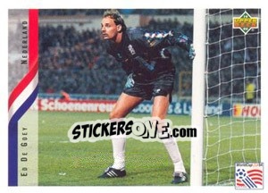 Sticker Ed De Goey - World Cup USA 1994 - Upper Deck