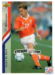 Cromo Frank De Boer - World Cup USA 1994 n. 136 - Upper Deck