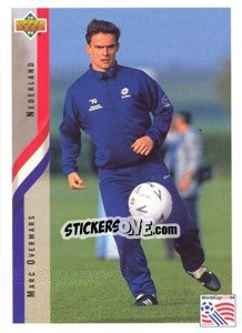 Sticker Marc Overmaars - World Cup USA 1994 - Upper Deck