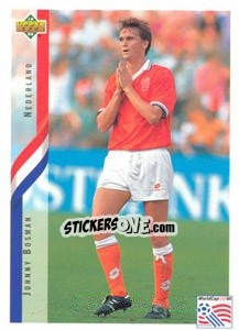 Figurina Johnny Bosman - World Cup USA 1994 n. 149 - Upper Deck