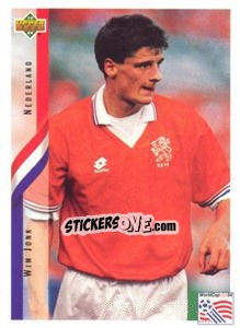 Sticker Wim Jonk - World Cup USA 1994 - Upper Deck