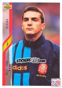 Sticker Guillermo Amor - World Cup USA 1994 - Upper Deck