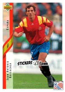 Sticker Juan Antonio Goicochea - World Cup USA 1994 n. 154 - Upper Deck