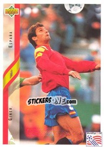 Sticker Giner - World Cup USA 1994 - Upper Deck