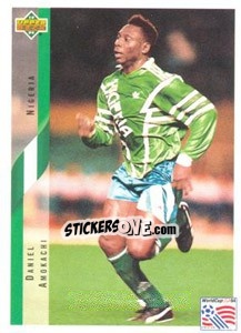 Sticker Daniel Amokachi - World Cup USA 1994 n. 163 - Upper Deck
