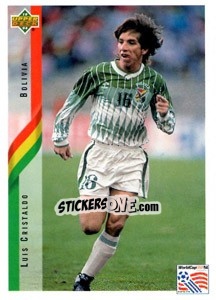 Figurina Luis Cristaldo - World Cup USA 1994 - Upper Deck