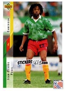 Sticker Jean-Claude Pagal - World Cup USA 1994 - Upper Deck