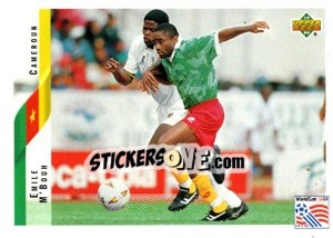 Sticker Emile M`Bouh - World Cup USA 1994 - Upper Deck