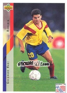 Sticker Gheorghe Hagi - World Cup USA 1994 - Upper Deck
