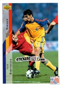 Sticker Ilie Dumitrescu - World Cup USA 1994 - Upper Deck