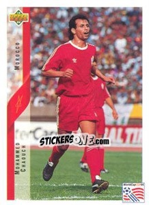 Sticker Mohammed Chaouch - World Cup USA 1994 n. 208 - Upper Deck