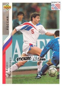 Sticker Andrei Kanchelskis - World Cup USA 1994 n. 212 - Upper Deck