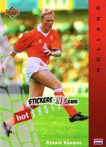 Sticker Ronald Koeman - World Cup USA 1994 - Upper Deck