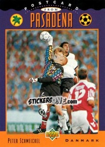 Sticker Peter Schmeichel - World Cup USA 1994 - Upper Deck