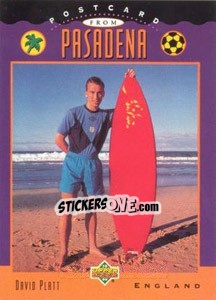 Sticker David Platt - World Cup USA 1994 n. UD4 - Upper Deck