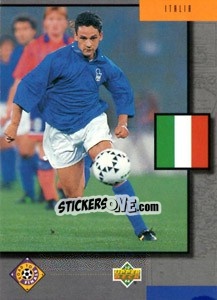 Sticker Italy - World Cup USA 1994 n. UD20 - Upper Deck