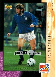 Sticker Giuseppe Signori - World Cup USA 1994 - Upper Deck