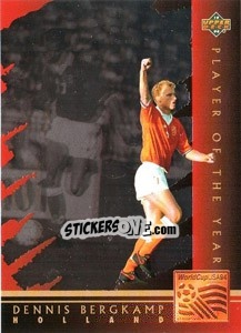Sticker Dennis Bergkamp - World Cup USA 1994 n. WC5 - Upper Deck