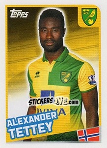 Sticker Alexander Tettey - Premier League Inglese 2015-2016 - Topps