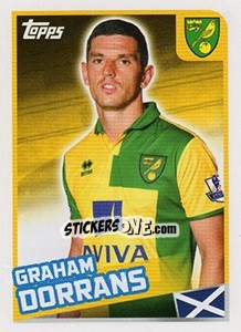 Sticker Graham Dorrans - Premier League Inglese 2015-2016 - Topps