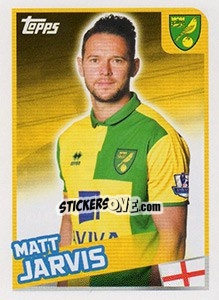 Sticker Matt Jarvis - Premier League Inglese 2015-2016 - Topps