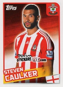 Sticker Steven Caulker - Premier League Inglese 2015-2016 - Topps