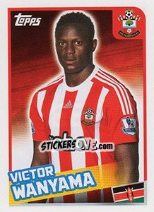 Figurina Victor Wanyama - Premier League Inglese 2015-2016 - Topps