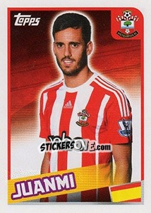 Sticker Juanmi - Premier League Inglese 2015-2016 - Topps