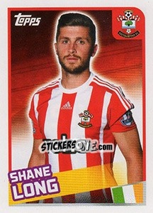 Sticker Shane Long - Premier League Inglese 2015-2016 - Topps