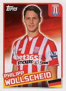 Sticker Philipp Wollscheid - Premier League Inglese 2015-2016 - Topps