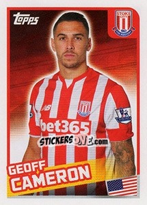 Sticker Geoff Cameron - Premier League Inglese 2015-2016 n. 353 - Topps
